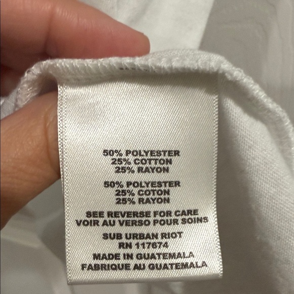 Sub_Urban Riot White Tee - Picture 4 of 4